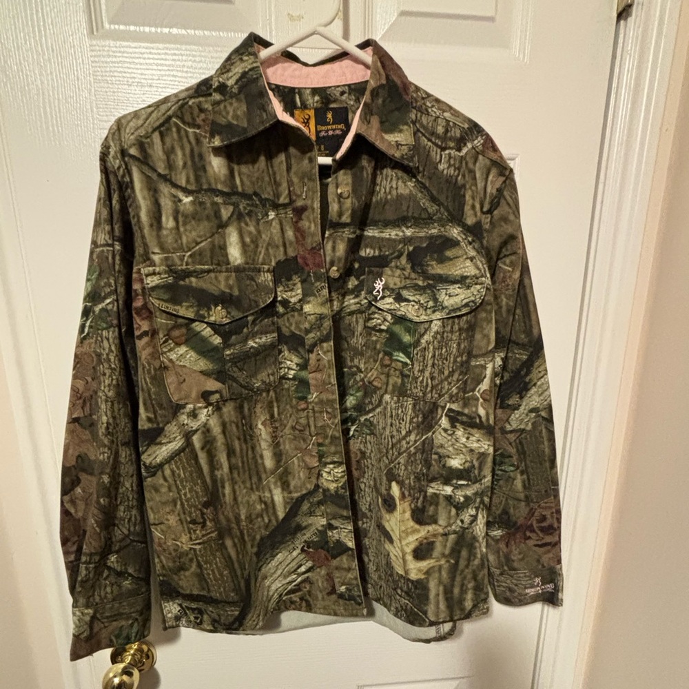 Browning For Her Camouflage Outdoor Shirt